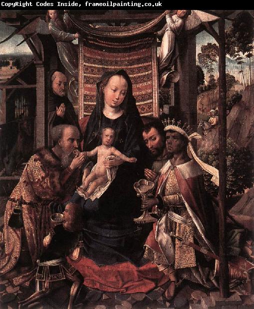 COTER, Colijn de The Adoration of the Magi dfg